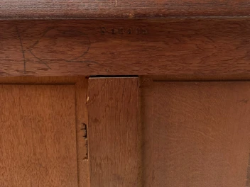 Art Deco Amsterdamse School Bookcase by Willem Penaat for Pander Den Haag, 1921